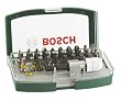 Bosch 2607017063 - Set de 32 puntas, con puntas, puntas de seguridad Torx Tamper y portapuntas magn�tico