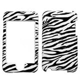 Fits Apple iPod Touch iTouch 2nd Generation Snap on Protector Faceplate Cover Housing Hard Case - Zebra Skin