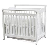 Emily Mini Crib in White Finish By Da Vinci Baby Furniture