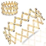 18 Kt Yellow Gold Flexible Diamond Bracelet