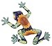 Medium Sunflower Mexican Talavera Frog