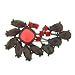 Jewelry : Art Deco Red Pin