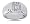 0.71 ctw Men's Diamond Ring in Platinum