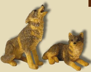 Lupi 2 pz. Adatto per 13 a 18cm figure