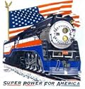 Freedom Train Daylight Railroad Train Sweatshirt Pullover