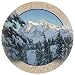 Thirstystone TS2182 Natural Sandstone Coaster Set Winter Splendor