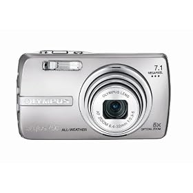 Olympus Stylus 750 7.1MP Digital Camera with Digital Image Stabilized 5x Optical Zoom and CCD Shift Stabilization (Silver)