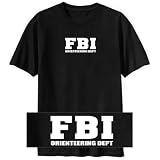 T-Shirt Black  Fbi Orienteering Department  Sports