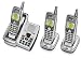 Uniden DXAI5688-3 5.8 GHz Extended Range Dual Handset Cordless Phone with Call Waiting/Caller ID and Extra Handsets & Chargers