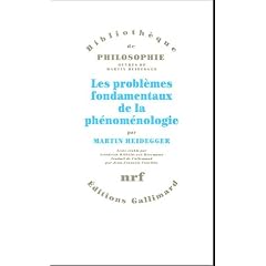 Les probl�mes fondamentaux de la ph�nom�nologie