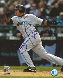 Jose Lopez Signed Seattle Mariners Home 8x10 Photo