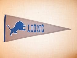 Detroit Lions - NFL Football Traditions (Pennants)