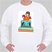 Sweatshirt with body, individuals, feeding, individual, humans, girl, person, human, persons, fish, people, aquarium, pet