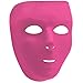 Pink Full Face Mask, Party Accessory