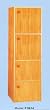 BEAUTIFUL NEW WOODEN 4 SHELF BOOKCASE W. DOORS.