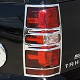 2007 Chevy Chevrolet Tahoe Putco Custom Chrome trim and covers package with OEM Chrome quality