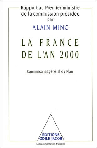 La France de l'an 2000. Commissariat général du plan