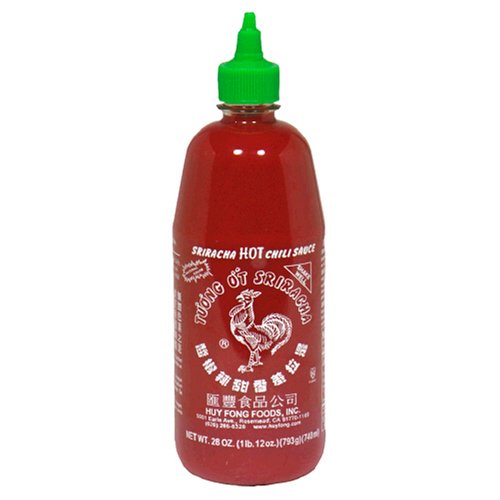 Huy Fong Sriracha Chili Sauce, 28 Ounce Bottle (Pack of 6) by Huy Fong