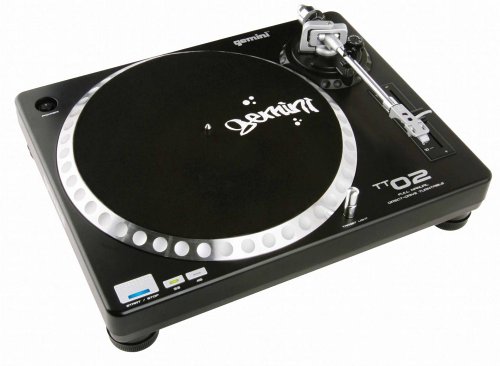 Gemini TT02 Direct Drive DJ Turntable