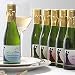 Personalized Small Wine Bottle Wedding Favors - Bride & Groom Silhouette