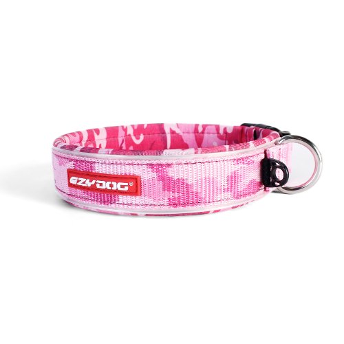 EzyDog Neo Dog Collar, Medium, Pink Camo