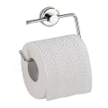 Wenko 17838100 Toilettenpapierhalter Simple Power-Loc - Befestigen ohne Bohren, Chrom, 13.5 x 9.5 x 3 cm