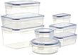 EMSA 505351 CLIP & CLOSE 9-teiliges Set transparent