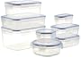 EMSA 505351 CLIP & CLOSE 9-teiliges Set transparent EMSA 505351 CLIP & CLOSE 9-teiliges Set transparent