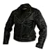 Milwaukee Motorcycle Clothing Company Rangerette Size Large Black Leather Women's Jacket