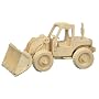 Bulldozer - Woodcraft Construction Kit