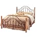 King San Marco Bed-Brown