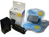UpStart Battery New - Fully Decoded Canon BP-827 Battery and Charger Kit for Canon Camcorders. This 3400mAh BP-827 Battery is our longest lasting available.