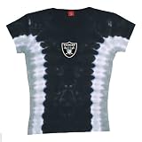 Oakland Raiders Juniors Cap Sleeve Logo T-shirt