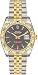 Rolex Datejust Grey Index Dial 18k Yellow Gold Turn-o-Graph Bezel Jubilee Bracelet Mens Watch 116263GYSJ