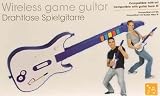 Spiel-Gitarre Drahtlos für die Nintendo Wii Konsole – Komp. zu Guitar-Hero-3