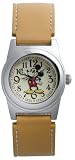 Disney Kids' MC0409 Mickey Mouse Brown Leather Watch