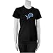 Reebok Detroit Lions Ladies Black Frosted T-shirt