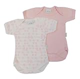 Twin Pack Print Bodysuit Pink 12-18m
