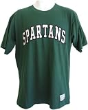 Men's Michigan State Spartans S/S Campus Yard Embroidered T-shirt