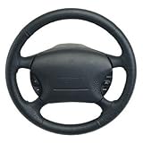 Ford Racing M3601B Leather Steer Wheel, Black