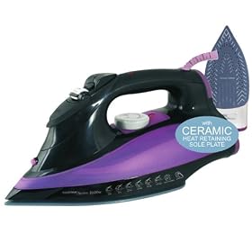 Lloytron 2600W 'Storm' Steam/Dry Iron with Ceramic Heat Retaining Sole Plate (E217)