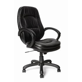 Eliza Tinsley High Back Leather Effect Executive Armchair 605ATG/PU
