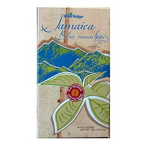 Jamaica Blue Mountain Coffee 12oz Blue Ridge Blend by Blue Mountain Coffee