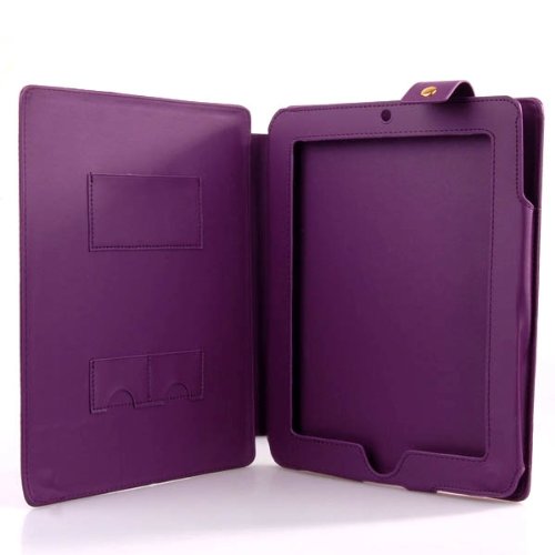 Leather Flip Case, Cover, Stand for Apple iPad 