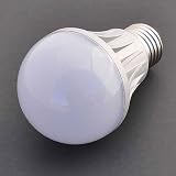 7 Watt Dimmable LED A19 Standard Household Screw Base Replacement for 50 Watt Incandescent Light Bulb Warm White By Ledwholesalers, 1012WW