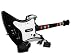 Wii PS3 PS2 kabellose Gitarre für Rock Band Guitar Hero