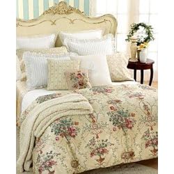 Ralph Lauren Villandry Floral Standard Pillow Cases Pair 450Tc