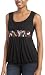 XOXO Junior's Applique Waist Top