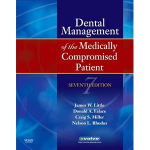 Click here to buy Little and Falace's Dental Management of the Medically Compromised Patient... by James W. Little DMD MS, Donald Falace DMD, Craig Miller DMD MS, and Nelson L. Rhodus DMD MPH.