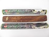 Against Jealousy Contra La Envidia 40 Incense Sticks with Free Wood Holder